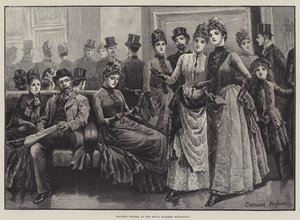 Primos del campo en la exposición de la Royal Academy de Everard Hopkins