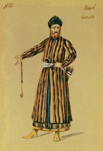 Diseño de Vestuario para la Ópera Príncipe Igor de A. Borodin de Evgeni Petrovich Ponomarev