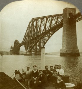 El Puente de Forth, Escocia de Excelsior Stereoscopic Tours