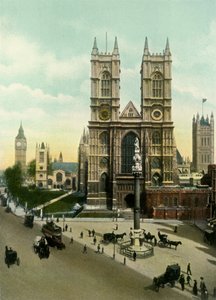 Abadía de Westminster, c. 1900s de Eyre and Spottiswoode