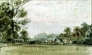 Vista de Hyde Park, siglo XIX