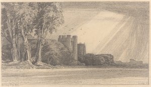 Paisaje con castillo de F.L. Griggs