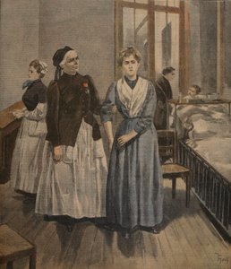 La Cruz de Honor para Mademoiselle Bottard, ilustración de 