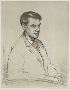 Retrato de Alfred Orage de F. Ernest Jackson