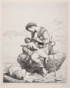 Una joven madre de F. Hendriksen