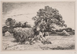 Paisaje otoñal de F. Hendriksen