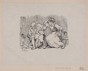 Ilustración de "Askeladden que consiguió que la princesa se riera"
