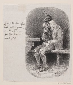 Ilustración para "El séptimo padre en la casa" de F. Hendriksen