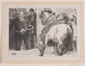 Ilustración para "Herremandsbruden"
