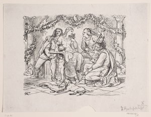 El tribunal del amor en Narbona de F. Hendriksen