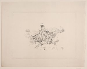 Recuerdo de las montañas Sabiner de F. Hendriksen