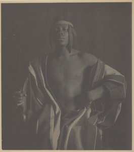 Un jefe etíope de F. Holland Day