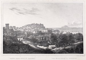 Vista de la ciudad de Pozzuoli