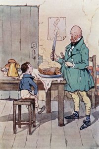 Ilustración para David Copperfield de F. M. B. Blaikie