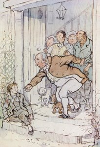 Ilustración para Oliver Twist de F. M. B. Blaikie
