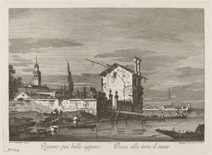 Cuanto más bello aparece... de Fabio Berardi after Canaletto