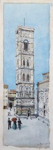Paseando por la Plaza del Duomo de Florencia de Fabio Fabbi