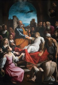 San Pedro resucita a Tabita de Fabrizio Santafede