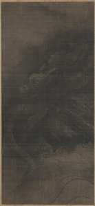 Dragón y Tigre, c. 1250-1279 de Fachang Muqi