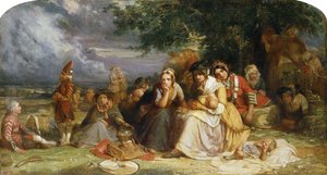 Después de la Batalla de Prestonpans, 21 de septiembre de 1745, 1849 de Fanny McIan