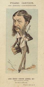 Lord Henry Gordon-Lennox, político conservador británico y ministro del gobierno en la administración de Benjamin Disraeli de Faustin (b.1847)