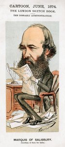 Robert Arthur Talbot Gascoyne-Cecil, 3er Marqués de Salisbury, político británico, 1874 de Faustin
