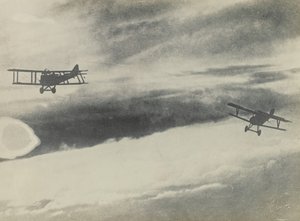 [Dos aviones] de Fedele Azari