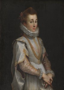 Retrato de una joven dama de Federico Barocci