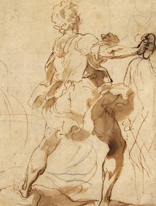 Lanzapiedras para el martirio de San Vitalis de Federico Barocci