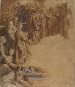 La presentación de la Virgen en el templo de Federico Barocci