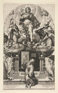 La Visión de San Francisco (El Perdón de San Francisco) de Federico Barocci