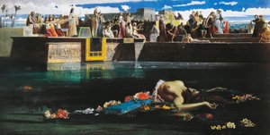El sacrificio de una virgen al Nilo