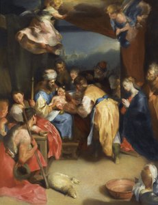 La circuncisión de Cristo - Barocci, Federigo (1528-1612) - Colección privada de Federico Fiori Barocci or Baroccio