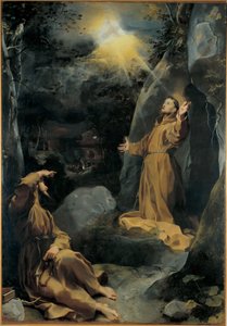 San Francisco de Asís recibiendo estigmas de Federico Fiori Barocci or Baroccio
