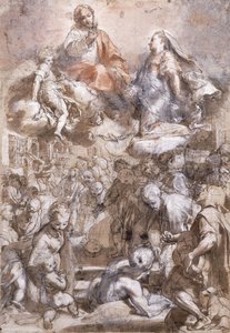 La Madonna del Popolo de Federico Fiori Barocci or Baroccio