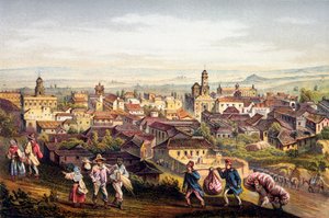 Trinidad, Cuba, 1840 de Federico Mialhe