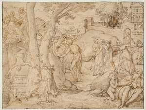El jardín de la penitencia de Federico Zuccaro