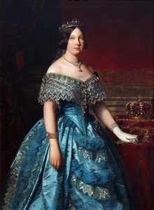 Isabel II de España de Federico de Madrazo y Kuntz