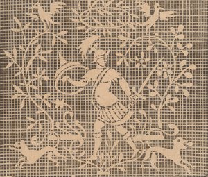 Les Singuliers et Nouveaux Portraicts... página 46 recto, 1588 de Federico de Vinciolo