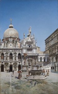Patio del Palacio Ducal, Venecia