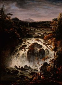 La Cascada de Imatra en Finlandia de Fedor Mikhailovich Matveev