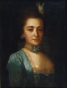 Retrato de la Princesa Praskovya Ivanovna Golitsyna de Fedor Stepanovich Rokotov