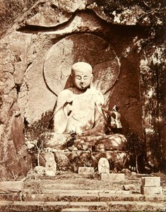 Estatua de Buda japonesa de Felice Beato