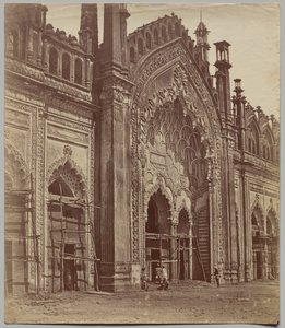 Puerta Jama Masjid de Felice A. Beato