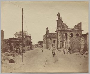 El camino de Cawnpore en Lucknow de Felice A. Beato
