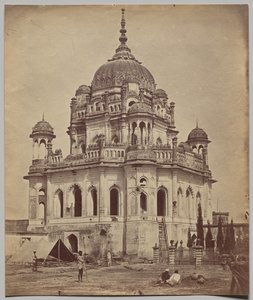 La Tumba de Saadat Ali en el Palacio Kaiserbagh de Felice A. Beato