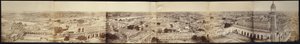 Panorama de Lucknow, tomado desde el Palacio Kaiserbagh de Felice Beato