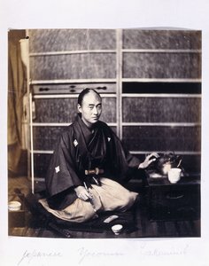 Un Yaconin japonés, c.1864-1866 de Felice Beato