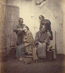 Barberos de Felice Beato