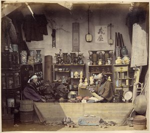 Curio Shop de Felice Beato